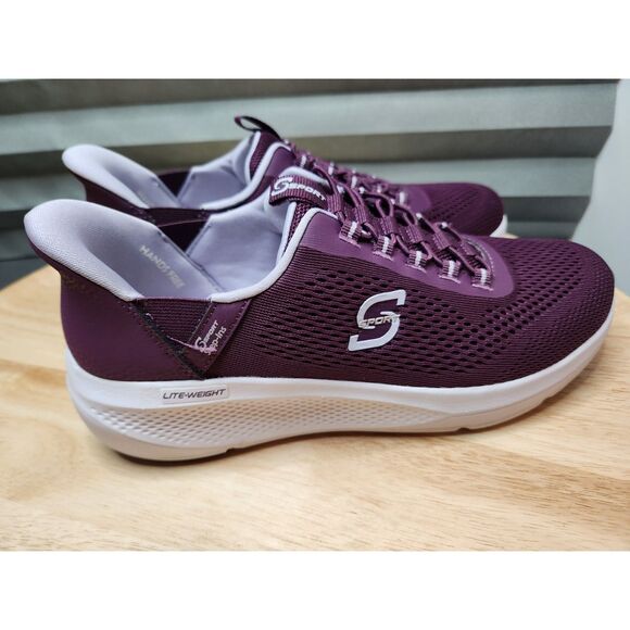 Skechers Women's Purple Athletic Shoes - Picture 3 of 7